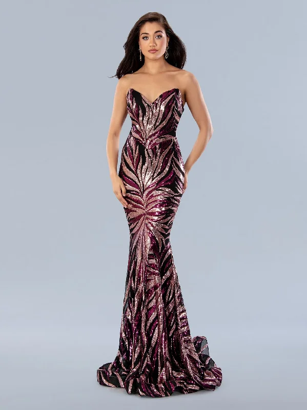 Stella Couture 24134 Long Prom Sequin Formal Dress