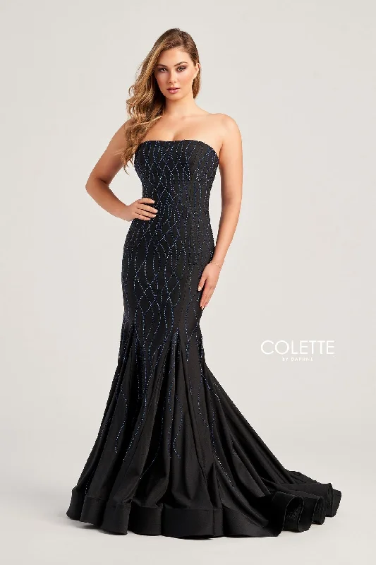 Colette CL5106 Fitted Prom Long Formal Mermaid Dress