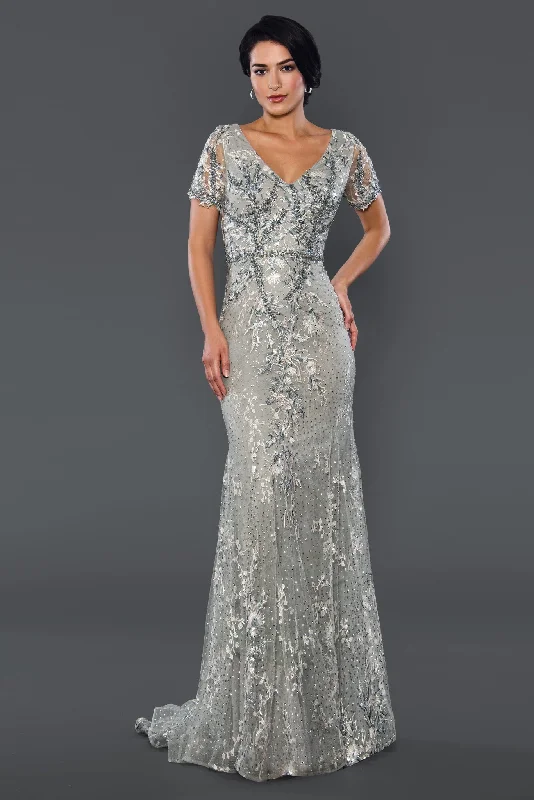 Stella Couture 22062 Long Formal Beaded Mother of the Bride Dress