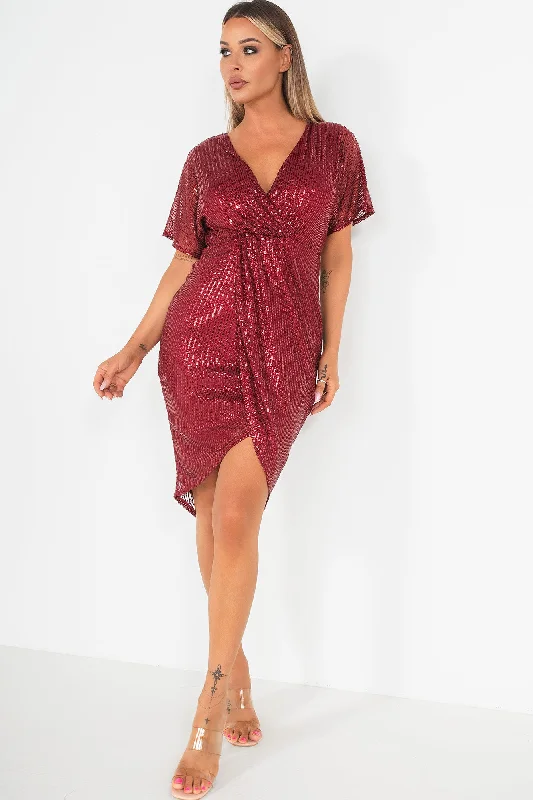 Novah Berry Sequin Dress