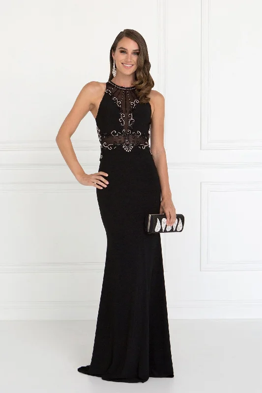 Black XS Long Formal Fitted Prom Dress Evening Gown Sale