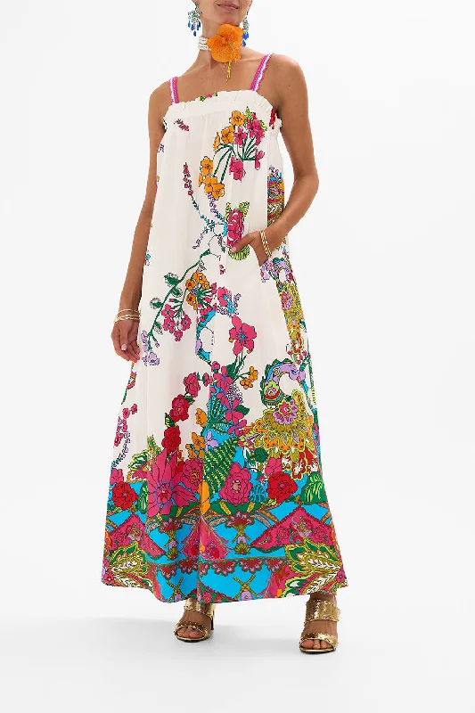 WIDE STRAP SUNDRESS COSMIC PRAIRIE