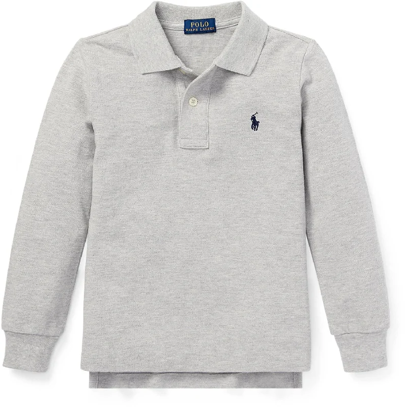 Polo Ralph Lauren Andover Heather Polo Blouse