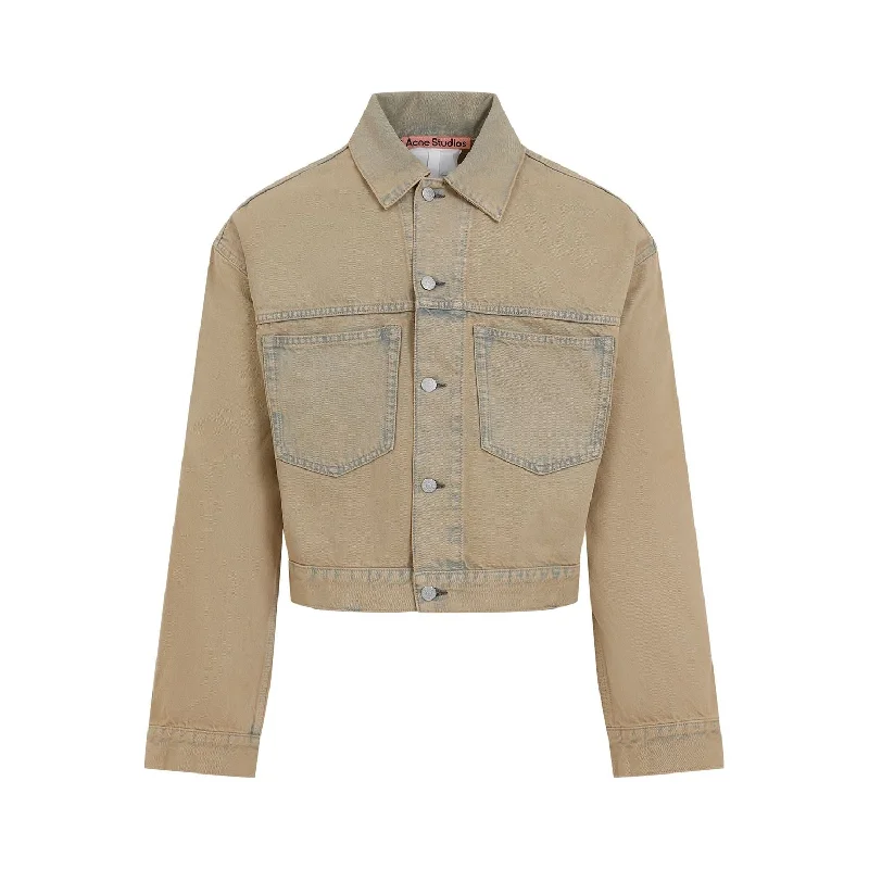 ACNE STUDIOS Contemporary Cotton Denim Jacket