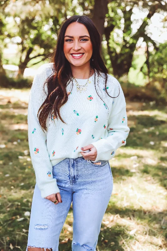 Bella Floral Sweater