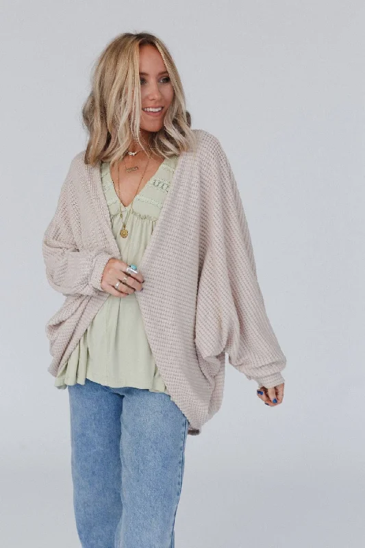 Lover Girl Dolman Sleeve Sweater - Oatmeal