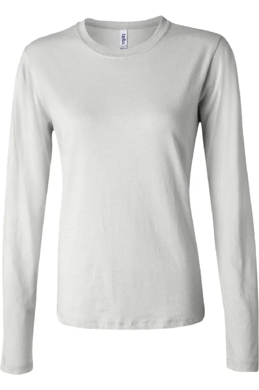 BELLA + CANVAS Womens Jersey Long Sleeve Tee