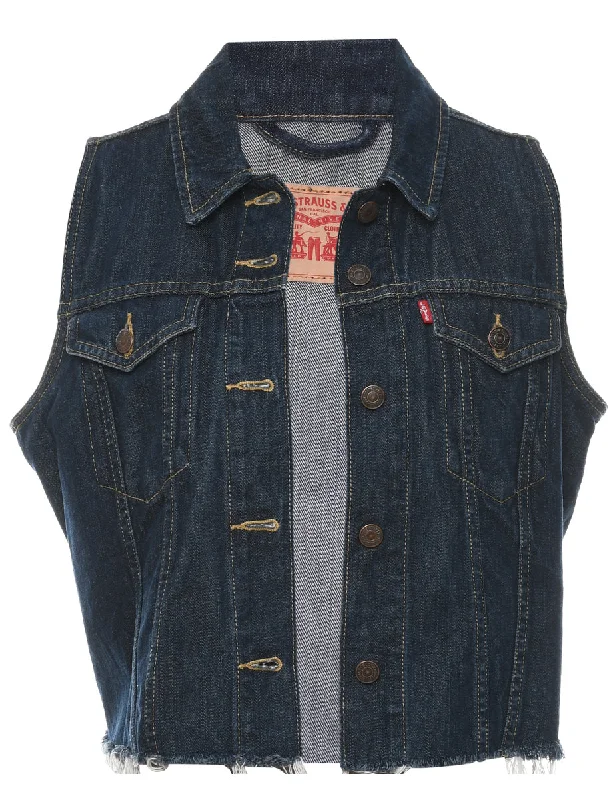 Levi's Denim Jacket Vest - L