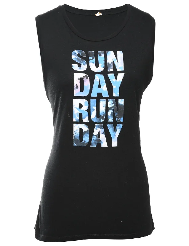 Sun Day Run Day Vest - L