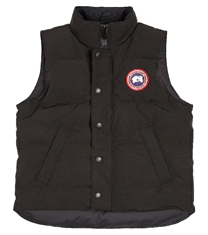 Canada Goose Kids Youth 4554Y Vanier Down Vest - Black