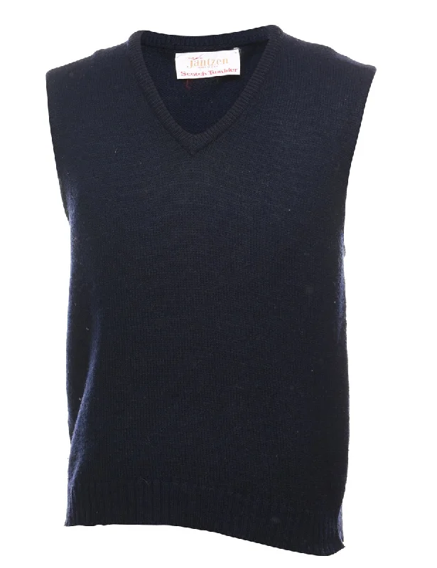 Navy Vest - L