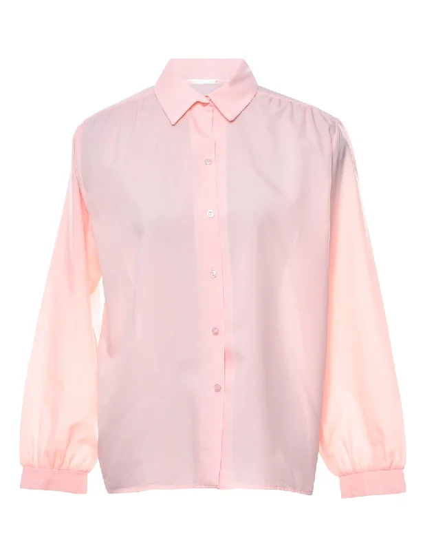 Salmon Pink Shirt - L