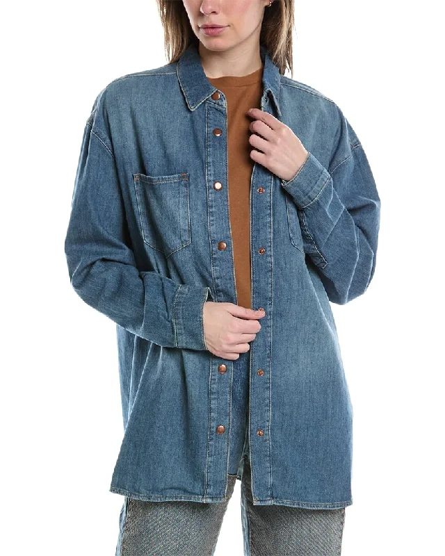 TRIARCHY Ms. Charlotte Classic Denim Shirt