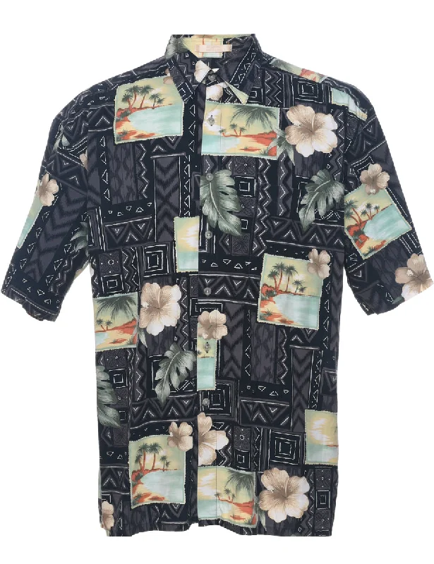 Tropical Hawaiian Shirt - L