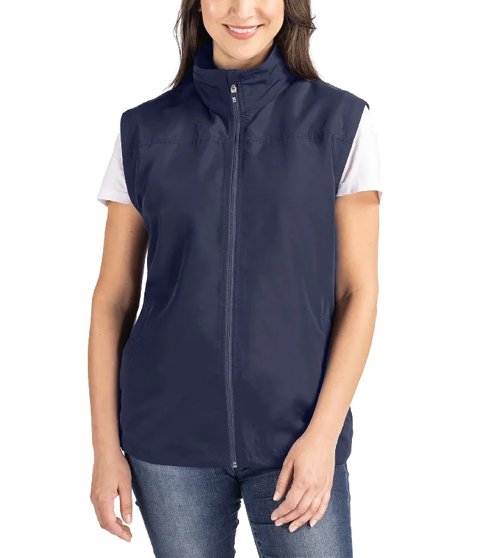 Cutter & Buck Charter Eco Recycled Full-Zip Women's Vest