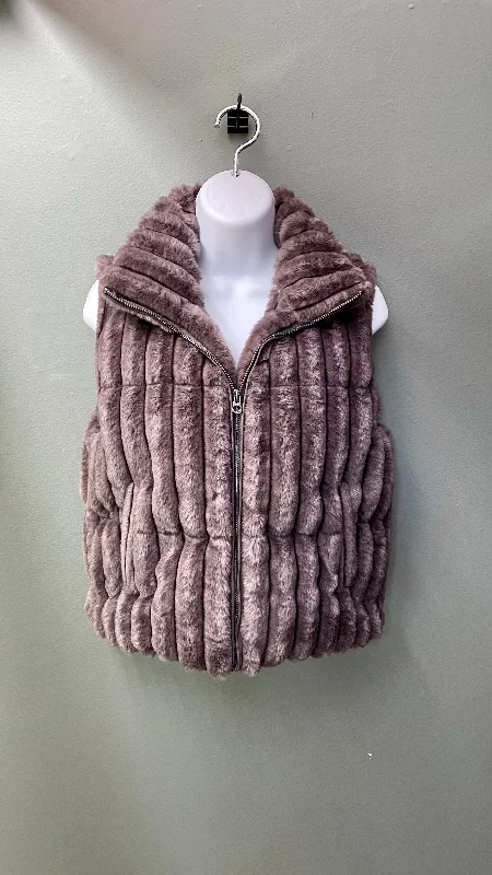 * Dylan Fur Puffer Vest