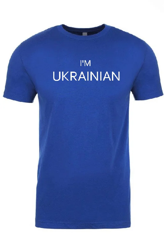 Adult t-shirt "I'M UKRAINIAN"