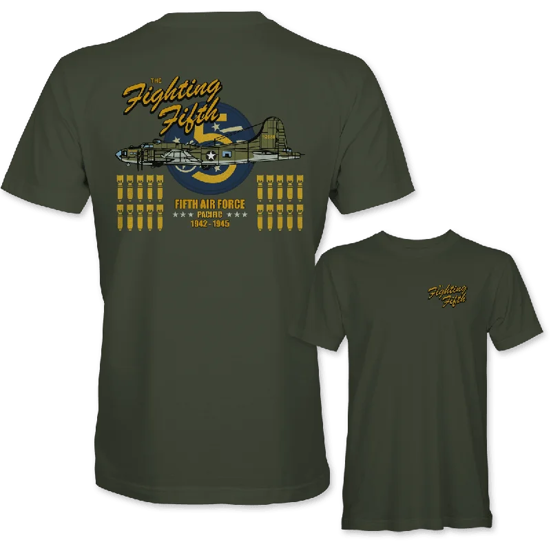 B-17 FLYING FORTRESS 'THE FIGHTING FIFTH' T-Shirt