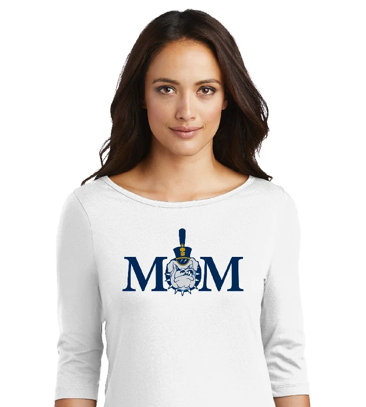 The Citadel, Mom & Spike Women’s Perfect Weight ® 3/4-Sleeve Tee Shirt