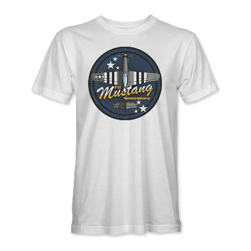 P-51 MUSTANG 'AMERICAN GUNFIGHTER' T-Shirt