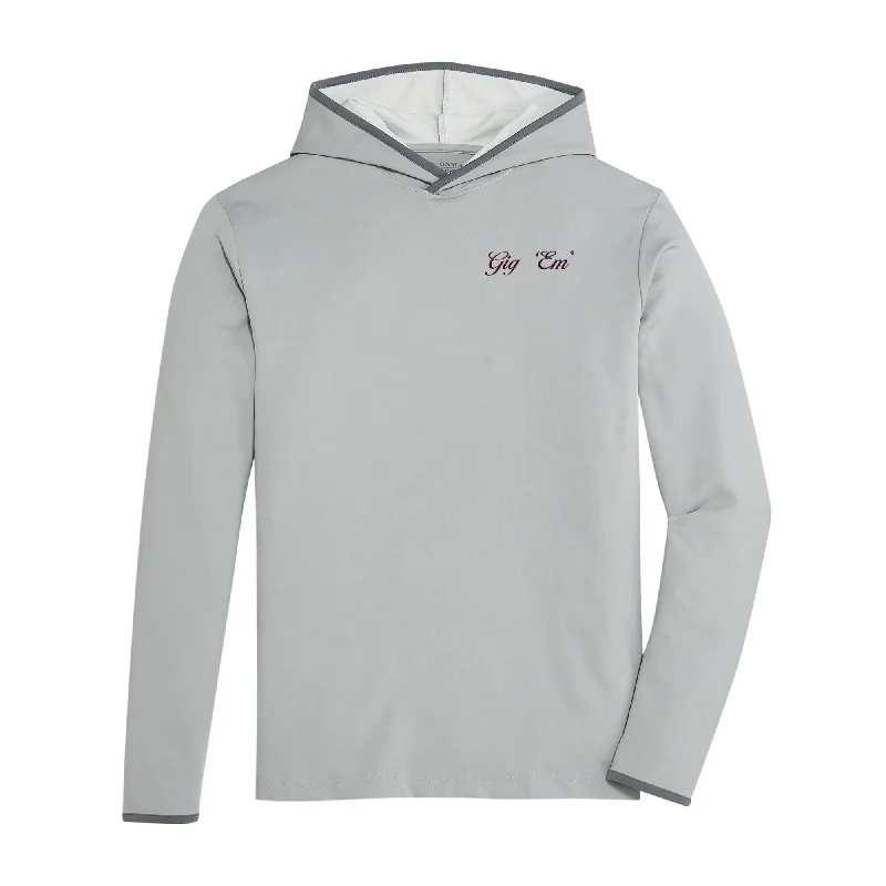 Gig 'Em Vintage Script Brendon Performance Hoodie