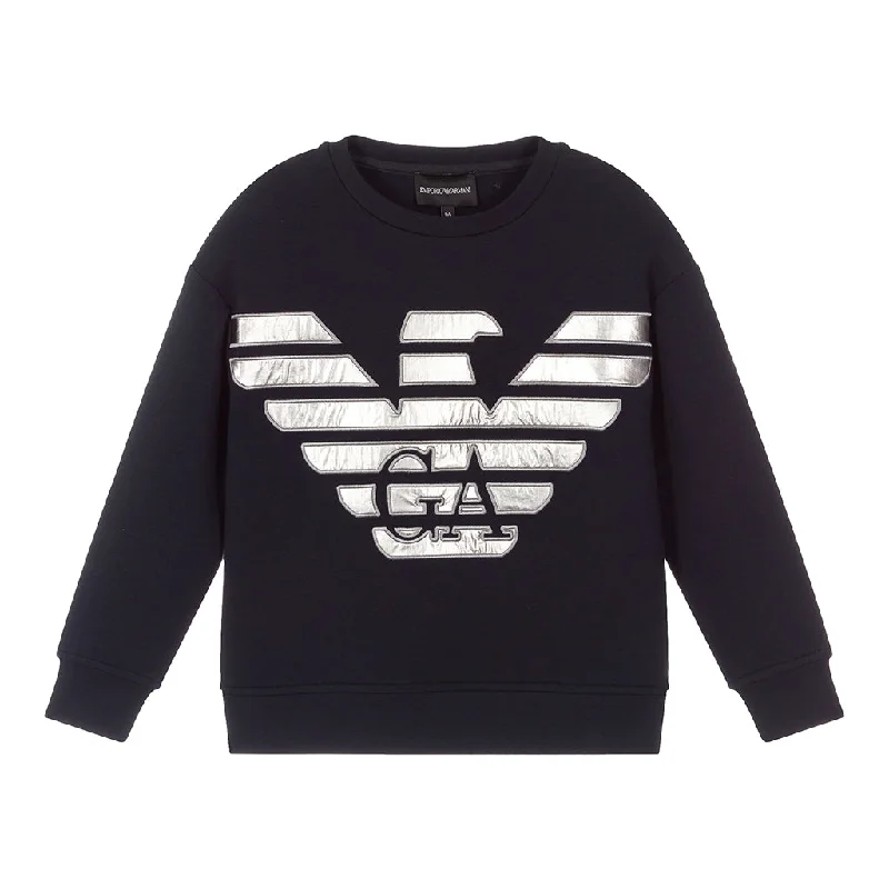 Navy Logo Sweatshirt