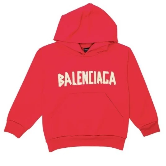 Red Logo Hoodie