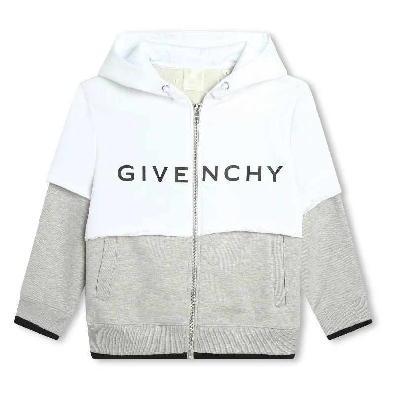 White Hooded Sweatshirt