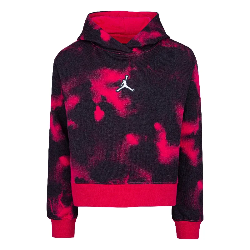 PInk Tie Dye Jumpman Kids Sweatshirt