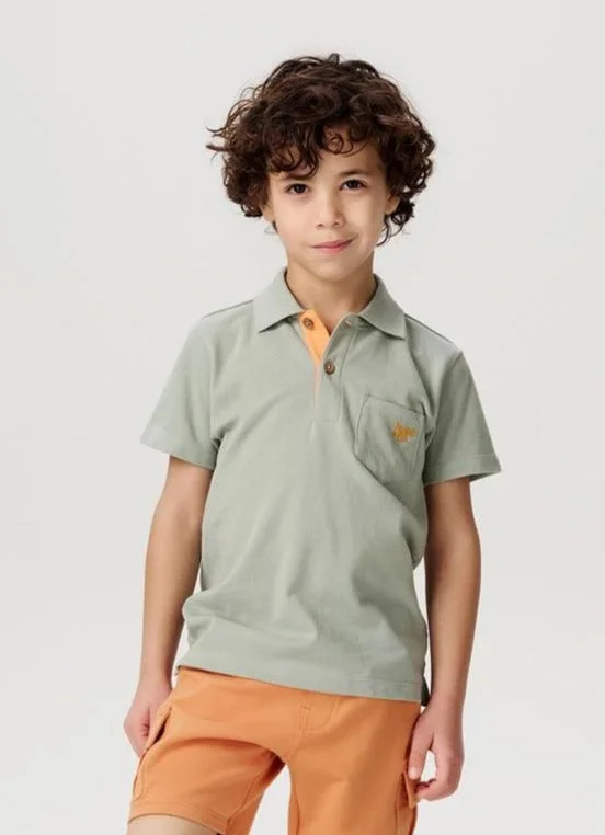 The Deleon Polo Shirt - Slate - KIDS