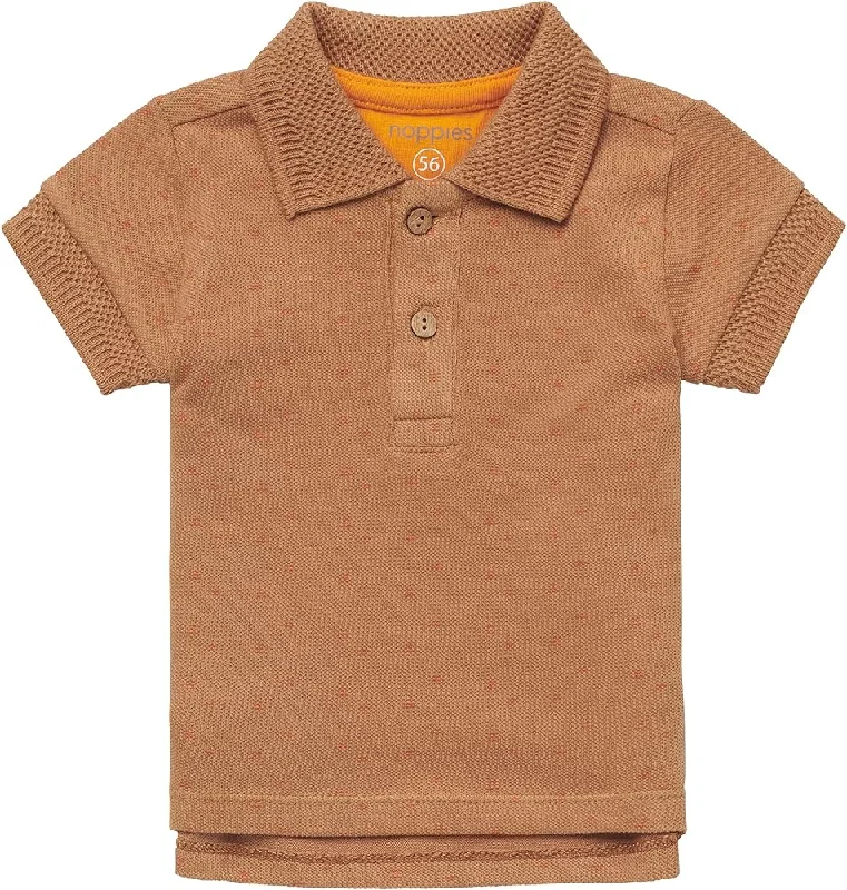 The Huelva Polo T-Shirt - Caramel - BABY