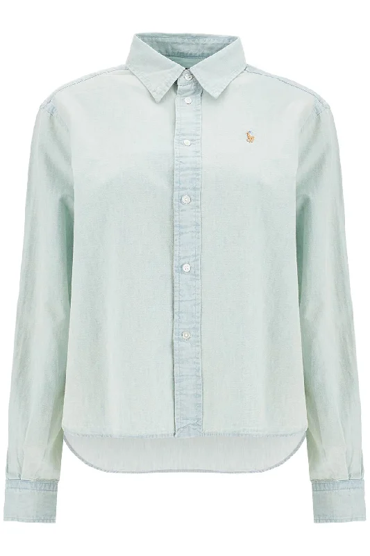 Polo Ralph Lauren Women's Boxy Fit Chambray Shirt