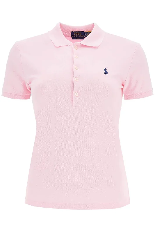 Polo Ralph Lauren Women's Julie Slim Fit Five Button Polo Shirt