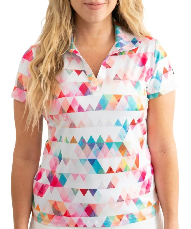 Women's Golf Polo In The Colors Of Life