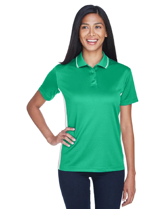 UltraClub Ladies' Cool & Dry Sport Two-Tone Polo