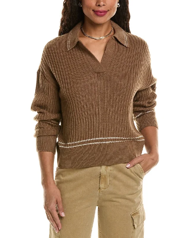 rag & bone Monti Wool Polo Sweater